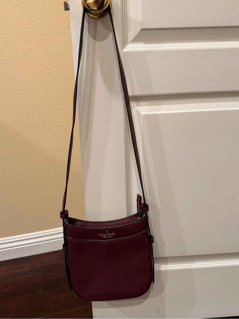 Kate Spade Purse Pebbled Leather Crossbody Bag